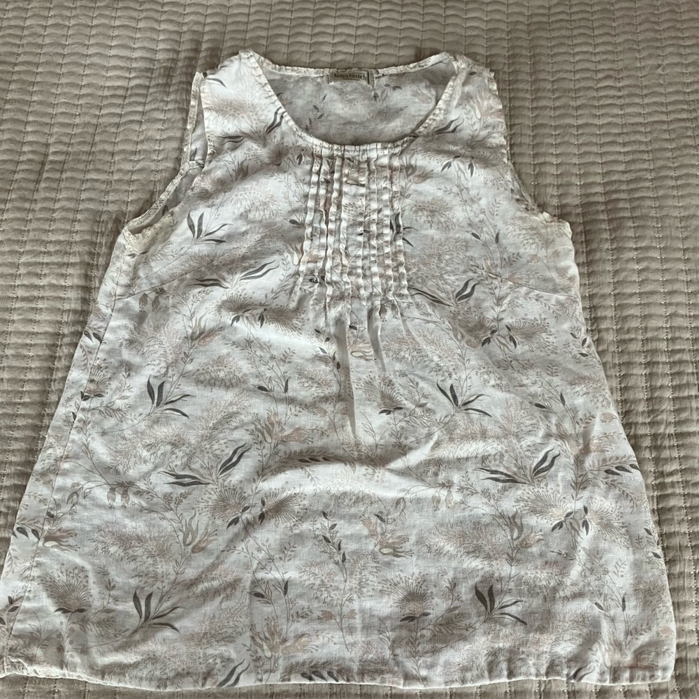 Linen tank top